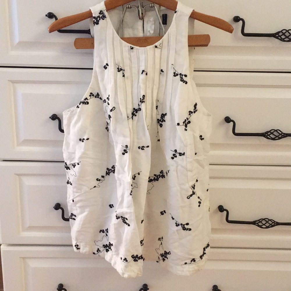 Akemi + Kin for Anthropologie Embroidered Top